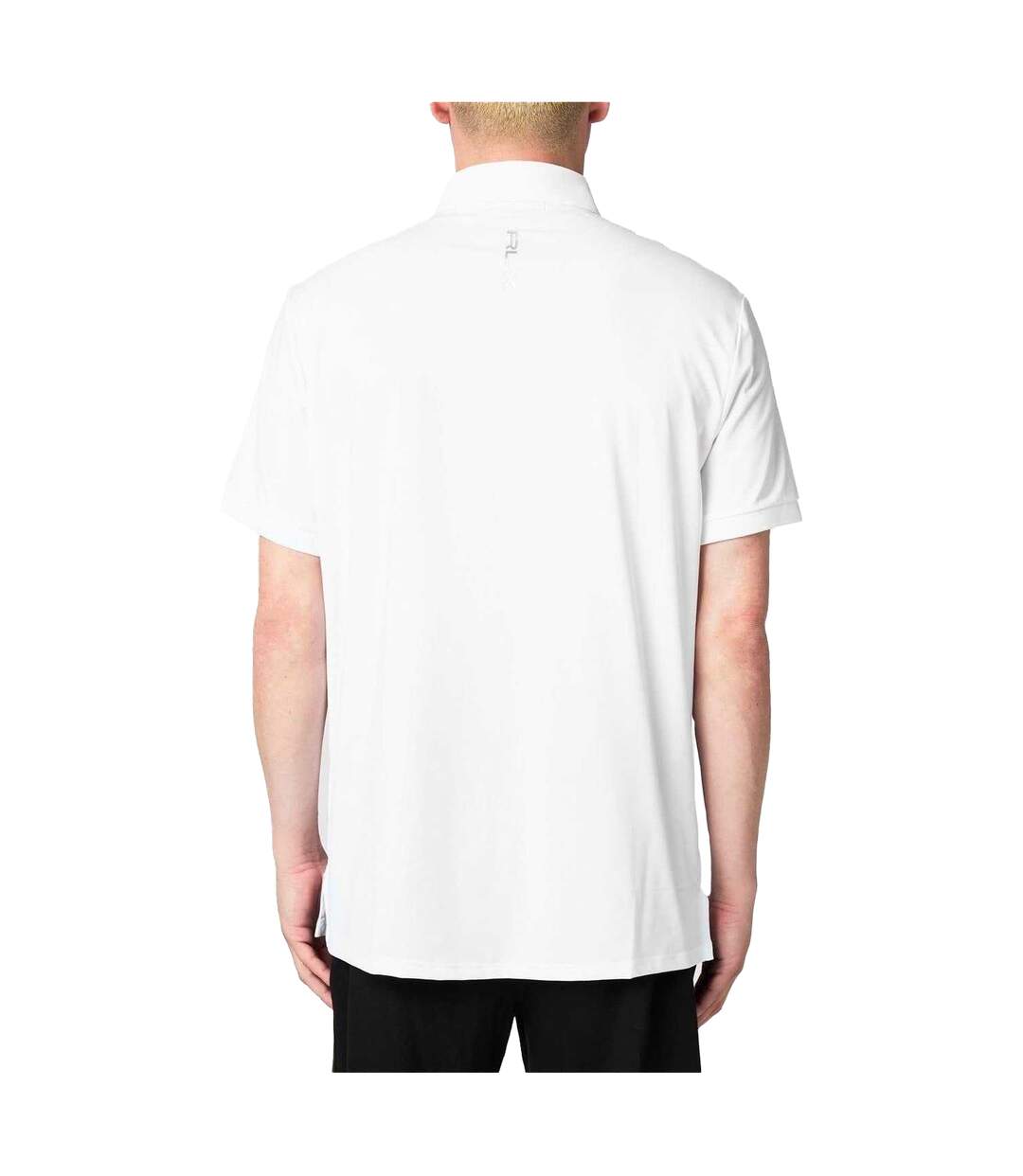 Polo Homme Blanc Pur Ralph Lauren-3