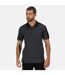 Polo Contrast Homme Gris Noir Regatta-1