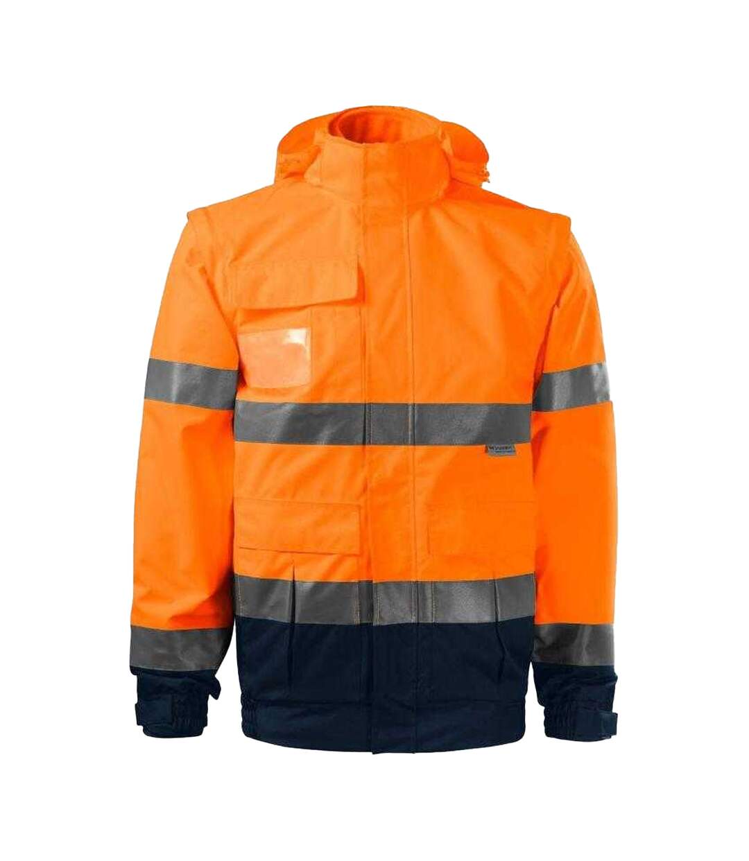 Veste Motif/style Haute Visibilité Homme Orange Rimeck-3