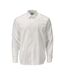 Mens Frontline Poplin Classic Shirt White Mascot-1