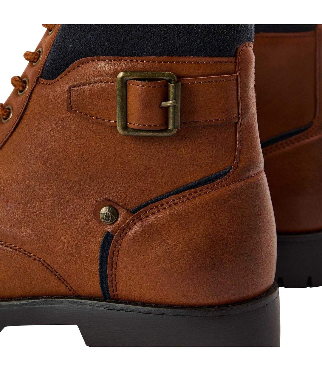Bottines De Combat Motif/style Uni Homme Marron Original Penguin-4