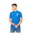 Mens Morville Cotton T-shirt Royal Blue Crosshatch-2