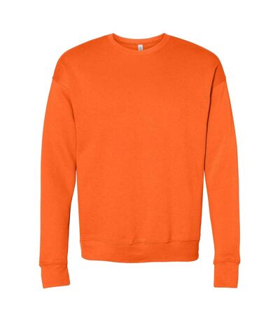 Sweatshirt unisexe orange Bella + Canvas