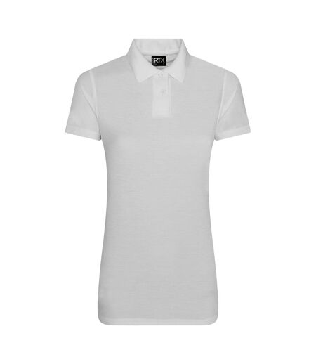 Pro RTX Womens/Ladies Pro Polyester Polo (White)