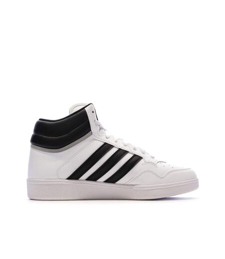 Baskets blanches/noires homme adidas hoops