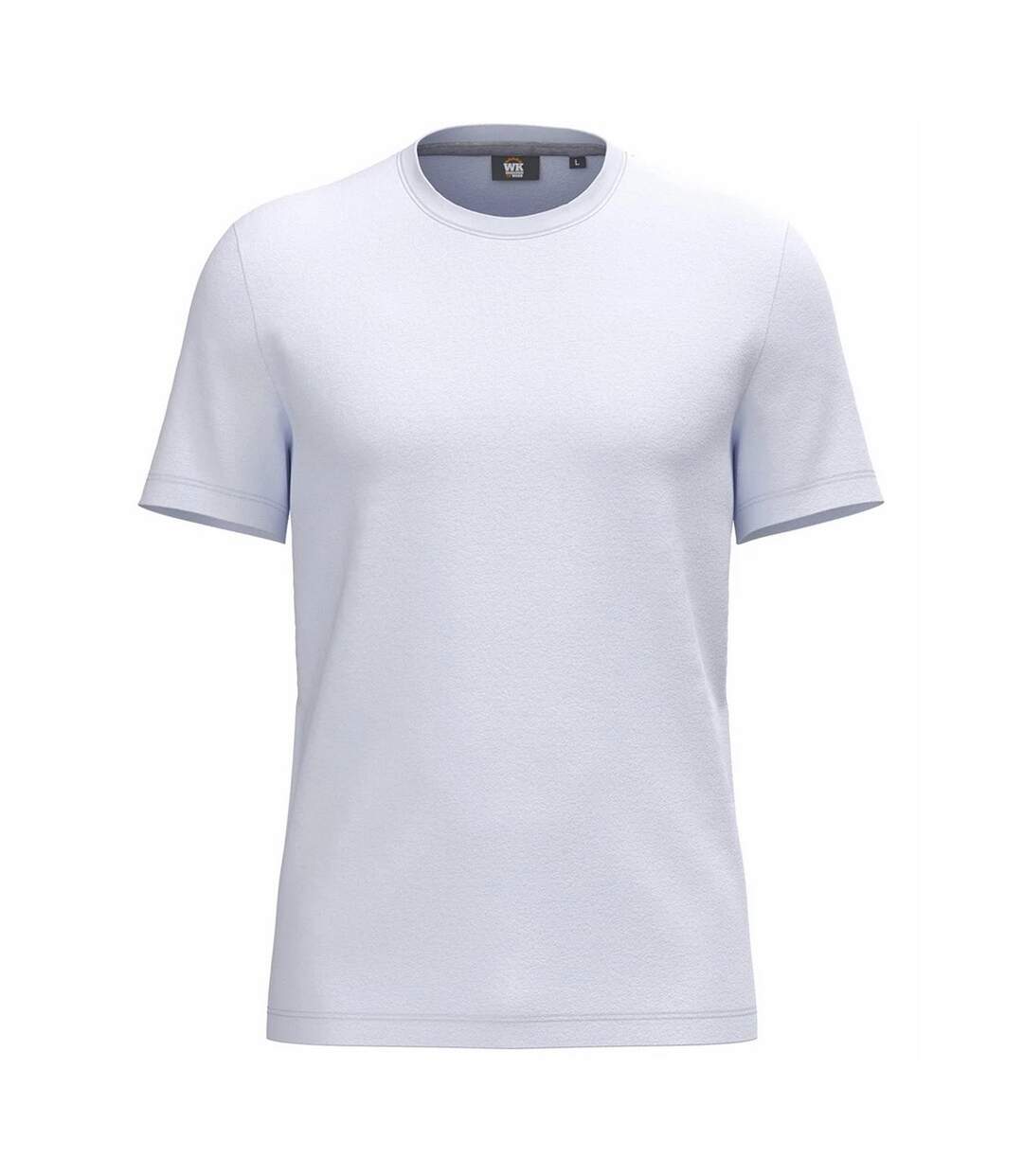 Unisex Adult Anti-bacterial Short-sleeved T-shirt White WK. Designed To Work-1