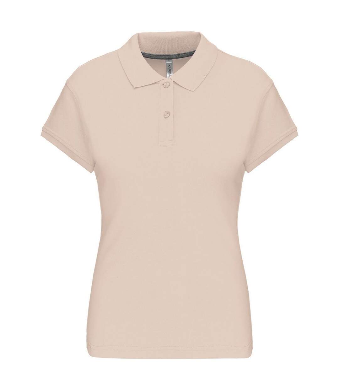 Polo manches courtes - Femme - K242 - beige sable