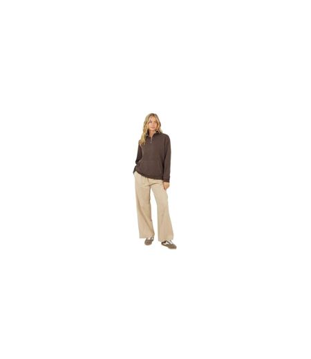 Sweat Femme Marron Brave Soul