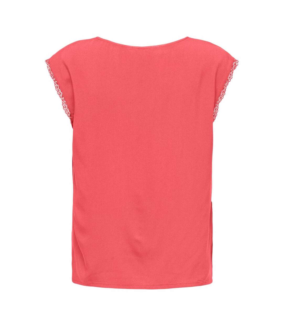 T-Shirt rose femme only selina - l-2