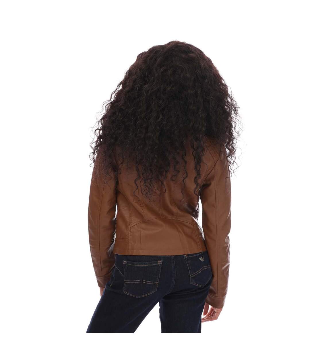 Veste favodona femme cognac Vero Moda-2