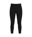 Pantacourt Motif/style Uni Femme Noir Miso-1