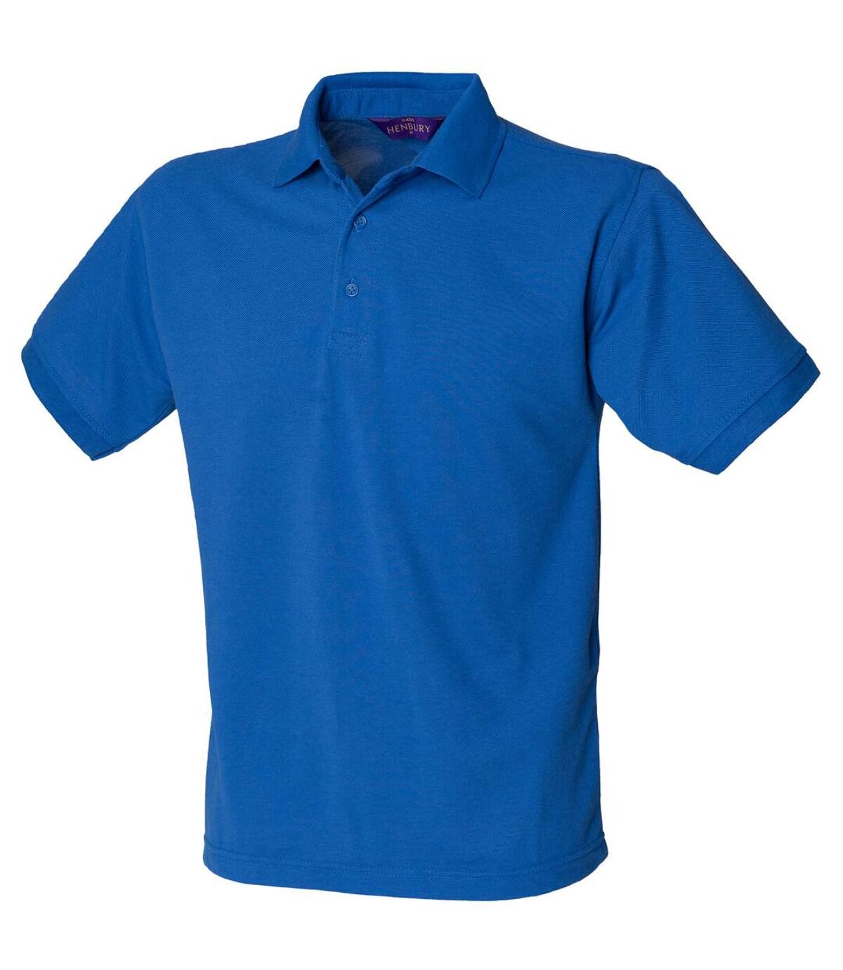 Henbury Mens Short Sleeved 65/35 Pique Polo Shirt (Royal) - UTRW625
