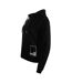 Womens/ladies Cotton Long-sleeved Full Zip Hoodie Black Love Moschino-3