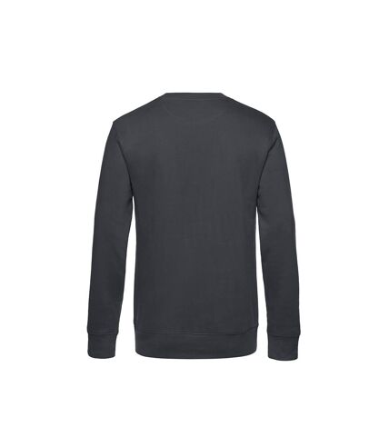 B&C Mens King Crew Neck Sweater (Asphalt)