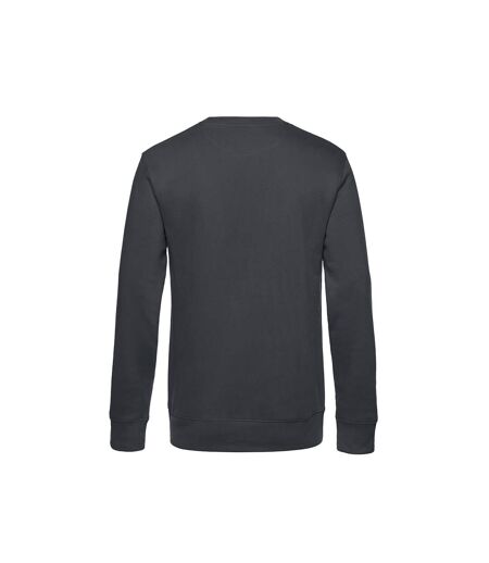 B&C Mens King Crew Neck Sweater (Asphalt) - UTBC4689