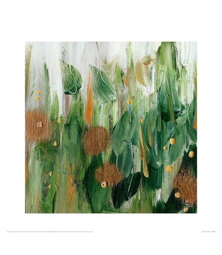 Joanna Srokol Full Blossom Print (Green/White/Brown) (60cm x 60cm) - UTPM8584
