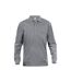 Clique Mens Manhattan Melange Polo Shirt (Gray) - UTUB697