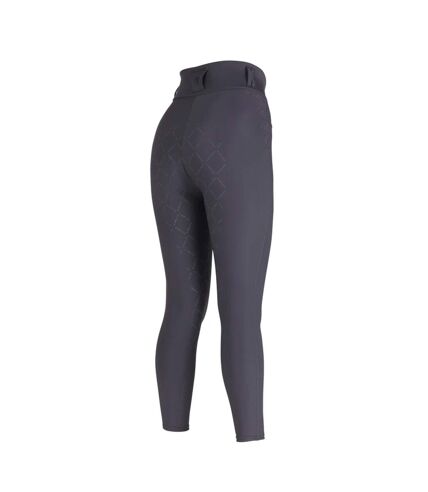 Womens/ladies optima breeches black Aubrion