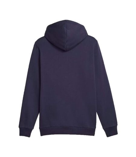 Sweat À Capuche Style Petit Logo Ess+ Col Homme Bleu Marine Puma