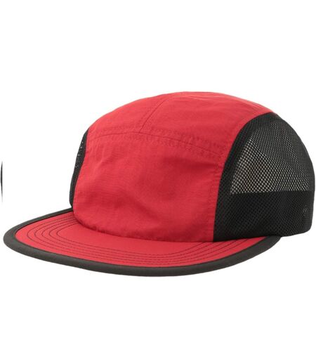 Unisex Adult Erie Retro Technical Recycled Cap Red Atlantis