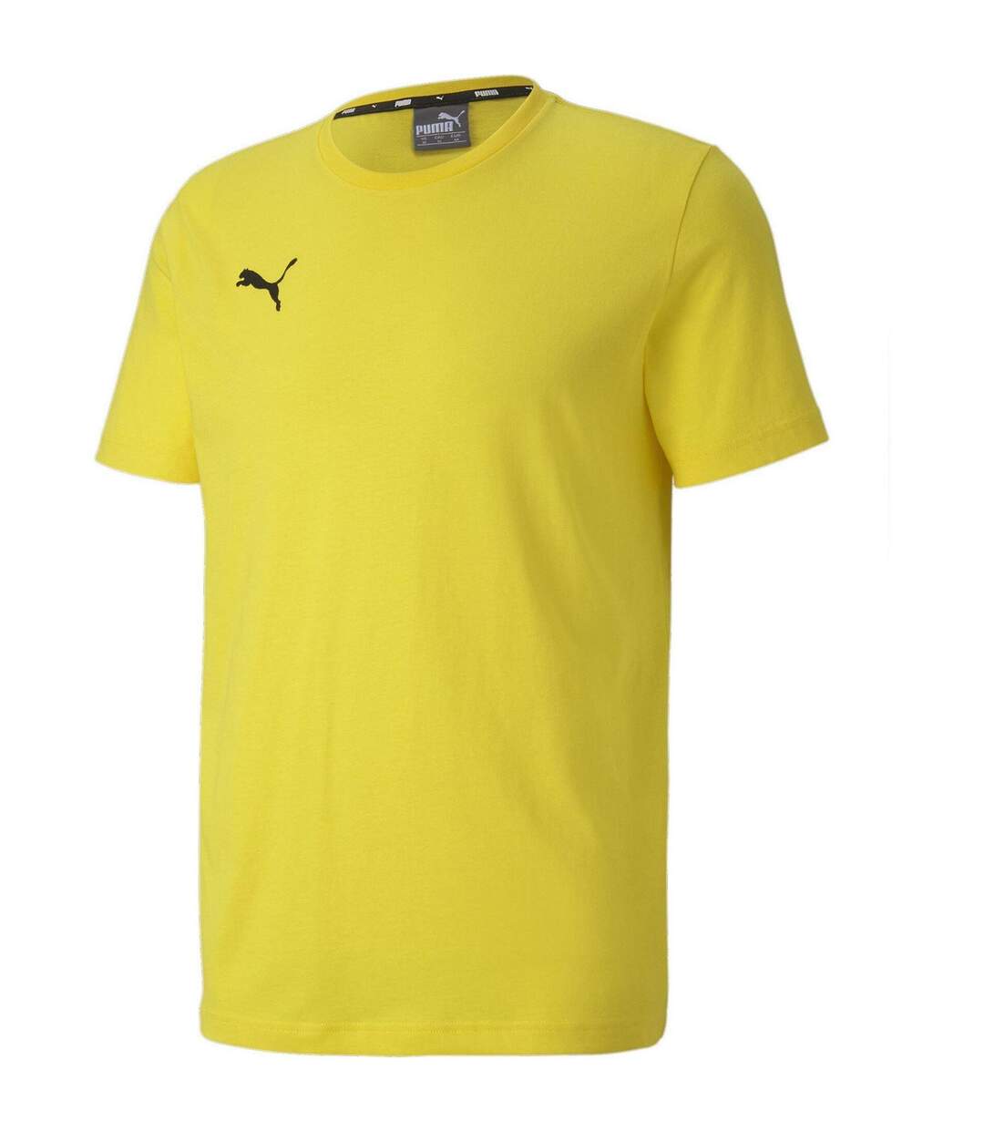 Mens Teamgoal 23 Casuals T-shirt Cyber Yellow Puma-1