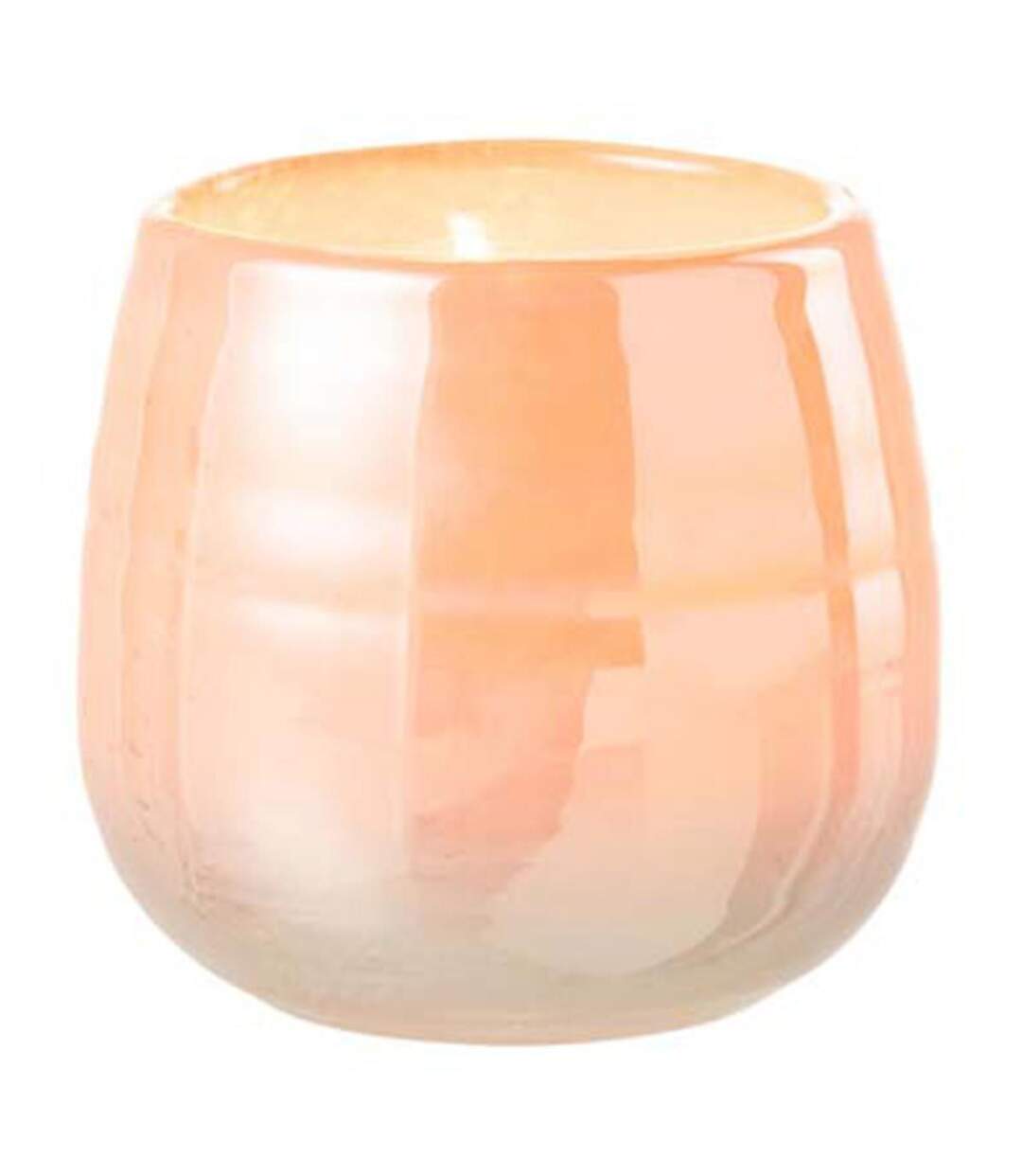 Vase Design en Verre Juliette 11cm Orange & Rose-2