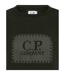Mens Block Logo Short-sleeved T-shirt Ivy Green C.P. Company-3