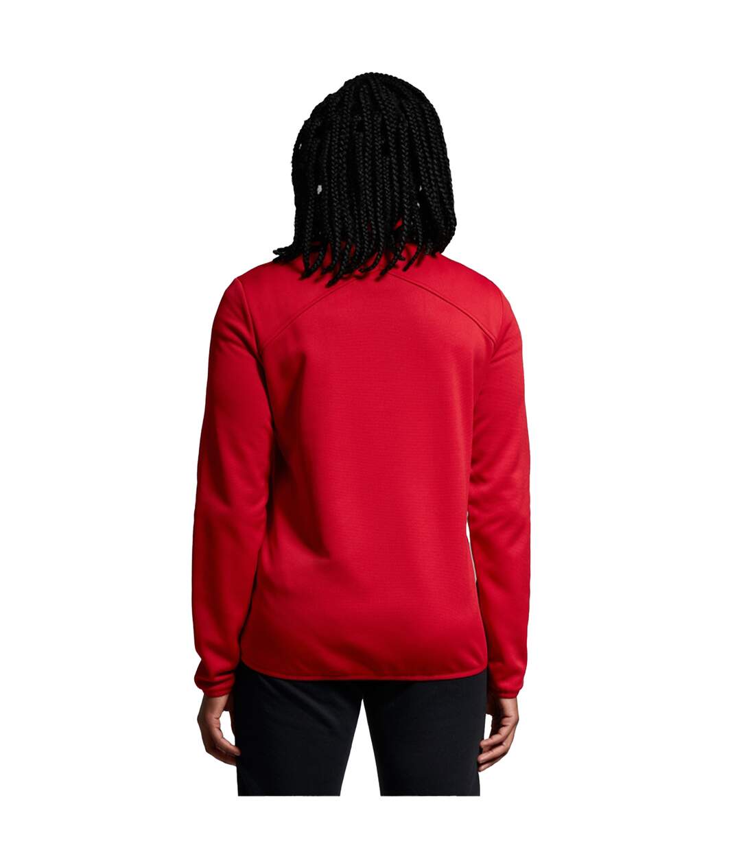 Womens/ladies Club Quarter Zip Training Midlayer Flag Red Canterbury-3