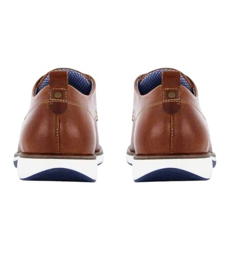 Mens Balad Leather Shoes Tan Dune London