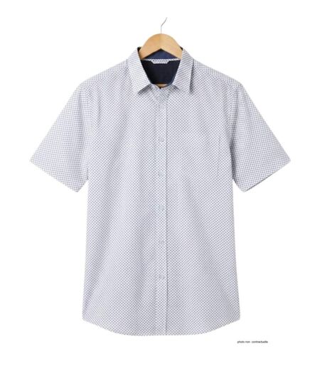 Chemise manches courtes à motifs CH4033