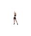 Womens/ladies Tight Shorts Black Karrimor-1