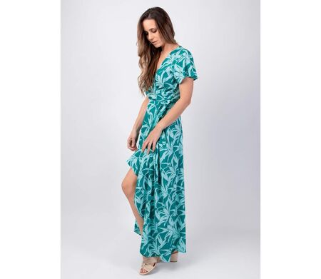 Robe longue féminine et flatteuse SAKURA Coton Du Monde