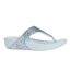 Womens/ladies Glitter Toe Post Sandals Quiet Blue FitFlop-2