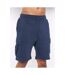 Short cargo seagaro homme bleu foncé Crosshatch