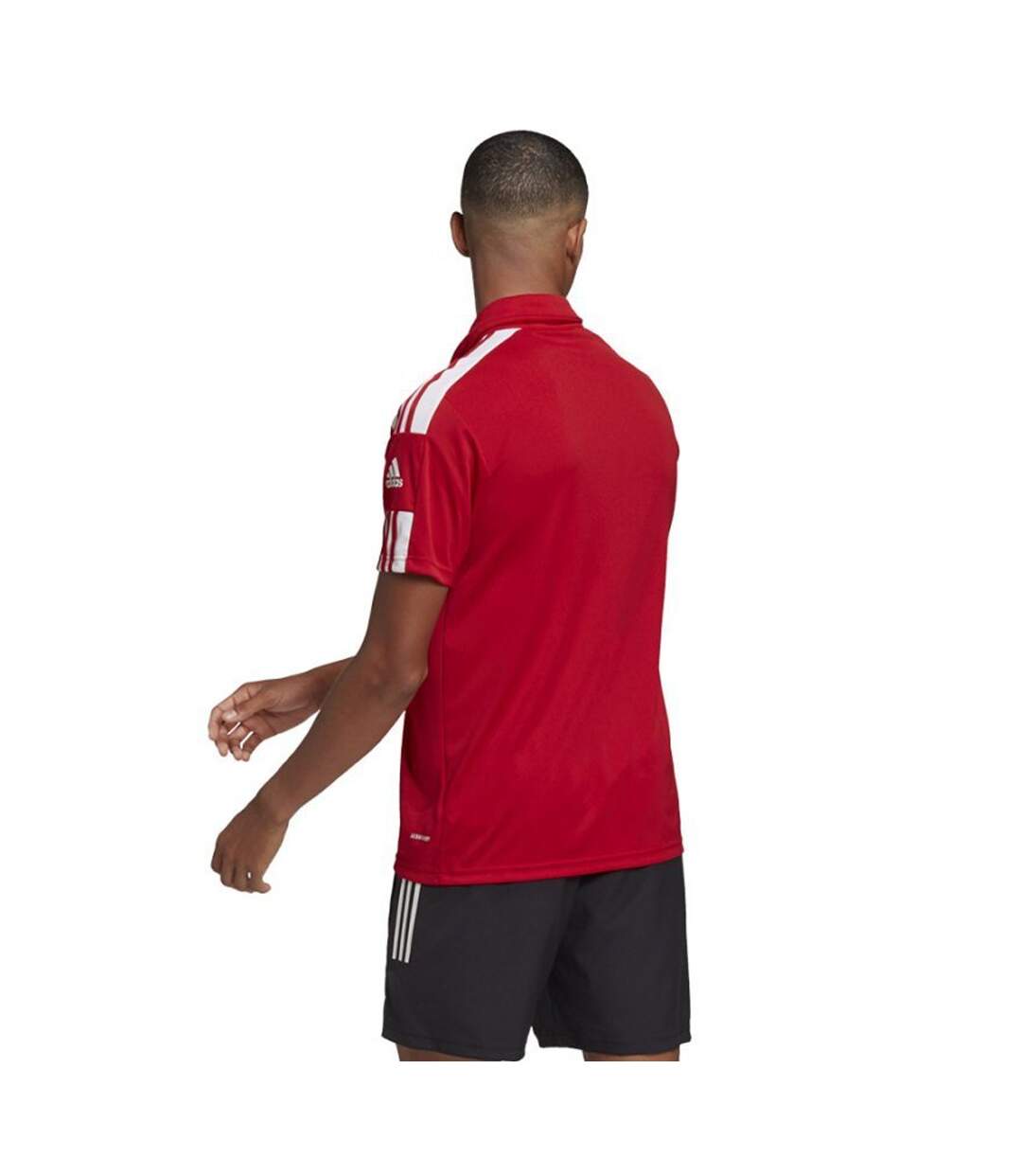 Polo Squadra Homme Rouge Adidas-3