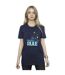 Disney Femme/Ladies The Little Mermaid Besties Cotton Boyfriend T-Shirt (Bleu marine) - UTBI31107-2