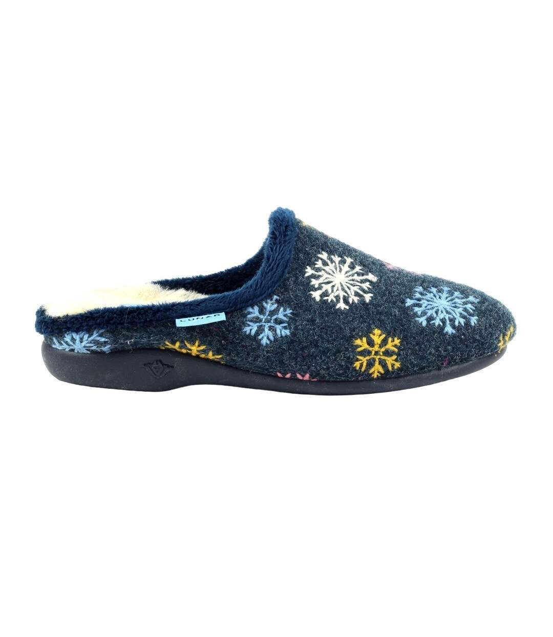 Chaussons juniper femme bleu Lunar-3