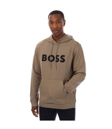 Sweat À Capuche Soody Homme Vert Hugo Boss