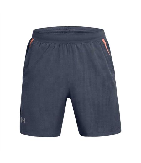 Mens Contrast Detail Running Shorts Grey Under Armour
