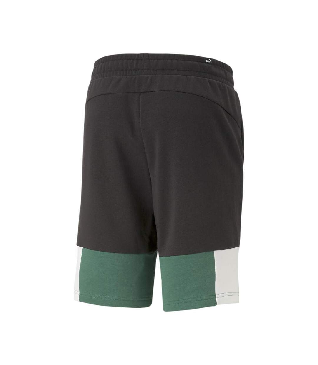 Short Noir/Vert Homme Puma Ess Block - M