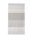 Drap de plage Fouta 100x180 cm 100% coton 290 g/m² VENTSPILS Rayures Beiges