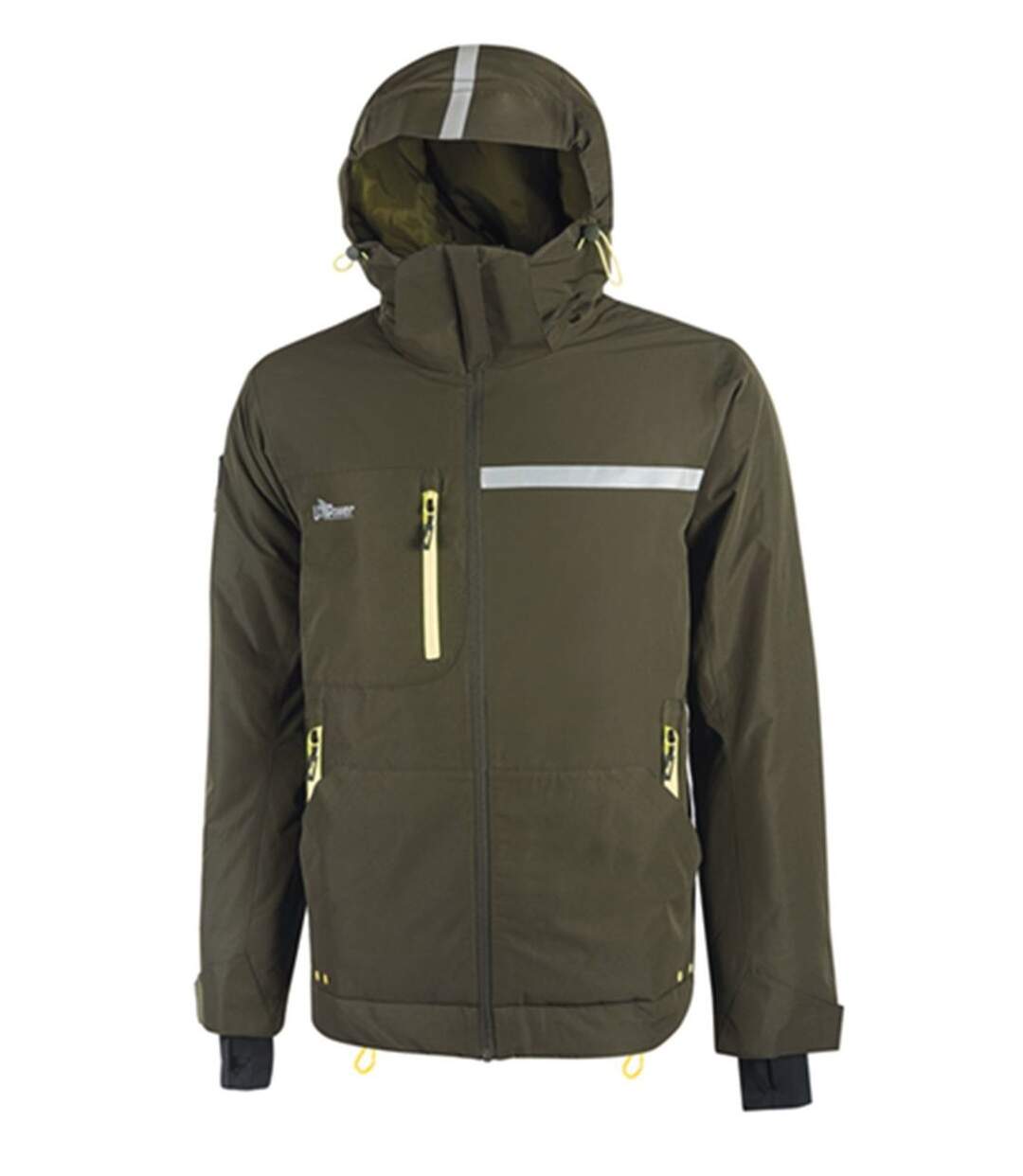 Veste de travail - Homme - UPFU255 - vert foncé-1