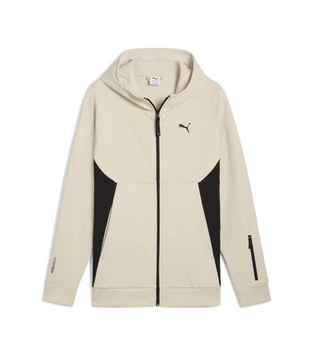 Sweat beige homme puma pumatech full-zip