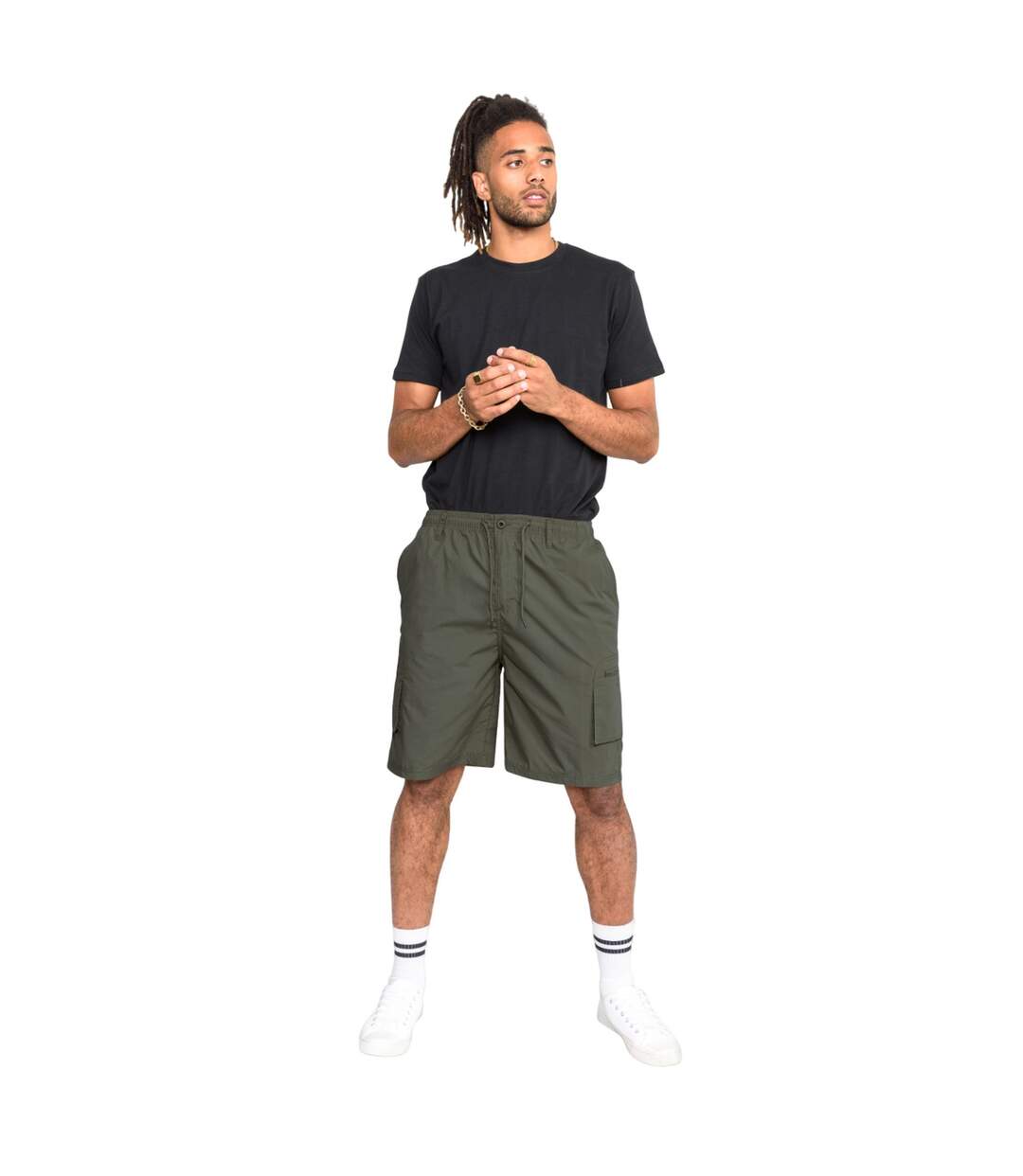 Short À Poches D555 Nick Homme Kaki Duke-3
