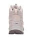 Womens/ladies Suede Waterproof Walking Boots Beige Mountain Warehouse-2