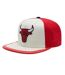 Casquette De Baseball Motif/style Chicago Bulls Ness Nba Day One Blanc Rouge Mitchell & Ness-1