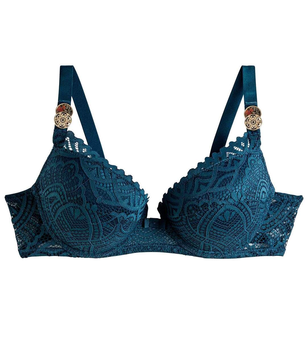 Soutien-gorge ampliforme coque moulée bleu Paprika-1