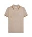 Polo Homme Marron Clair Beige Gris Bleu Marine Orange Lambretta-2
