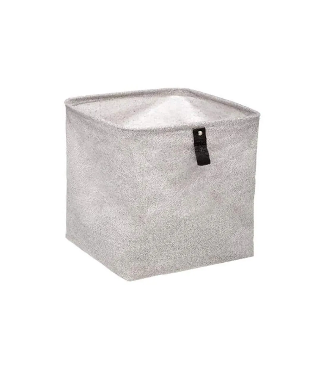 Boîte de Rangement Déco Loop 31x31cm Gris-1