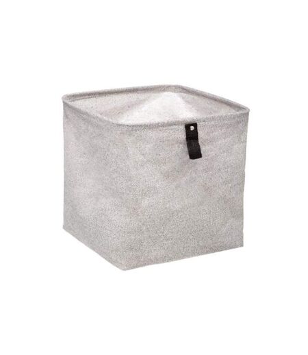 Boîte de Rangement Déco Loop 31x31cm Gris